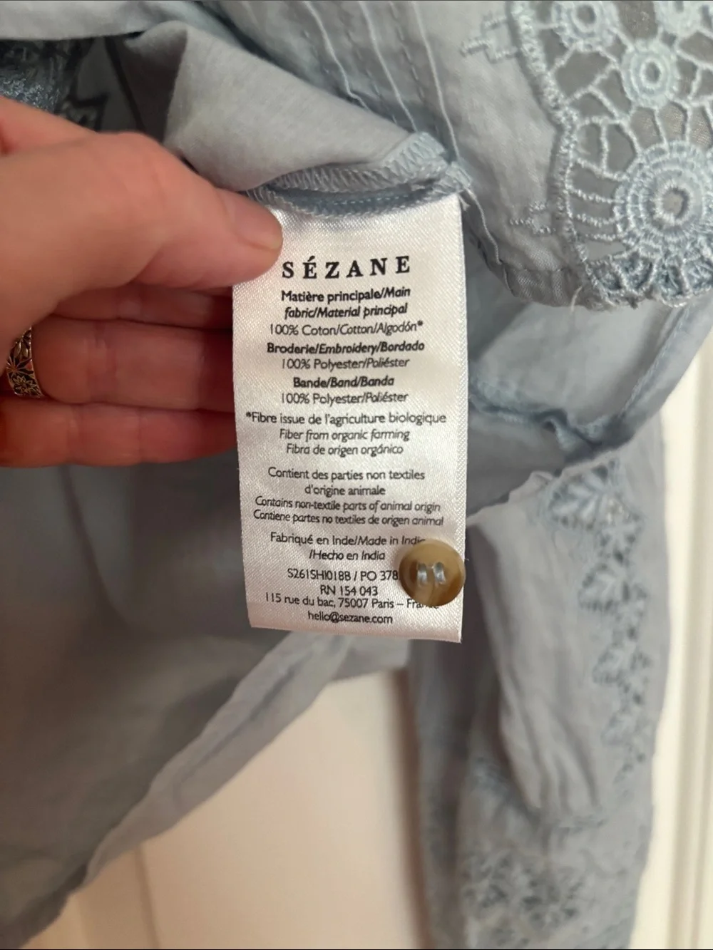 Sezane Rym Blouse - Picture 3 of 4